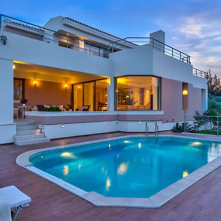 Anastasia - Private Pool & Panoramic Views Villa Hriszí Aktí Haniá